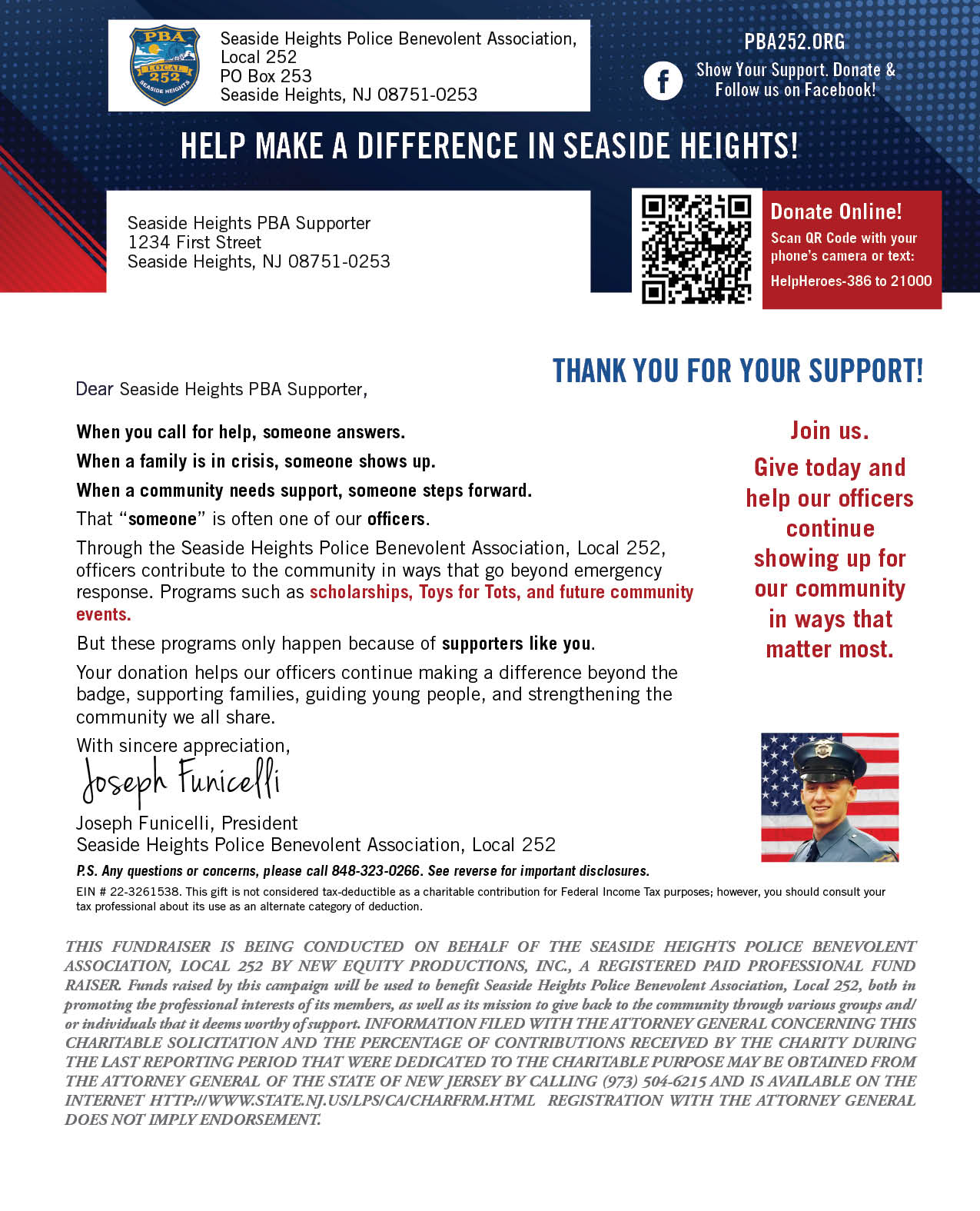 Donation Letter